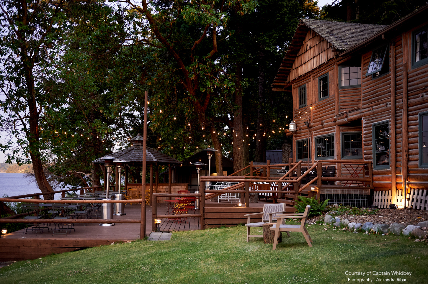 Historic Lodge Restaurant Patio